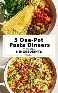 Delicious one-pot pasta recipes for quick and easy meals.