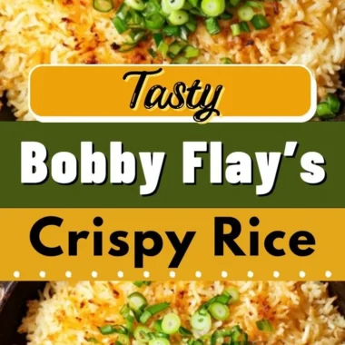 A bowl of crispy rice ready to be served as a savory snack.