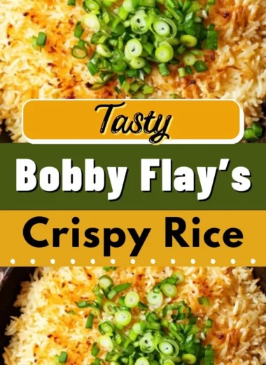 A bowl of crispy rice ready to be served as a savory snack.