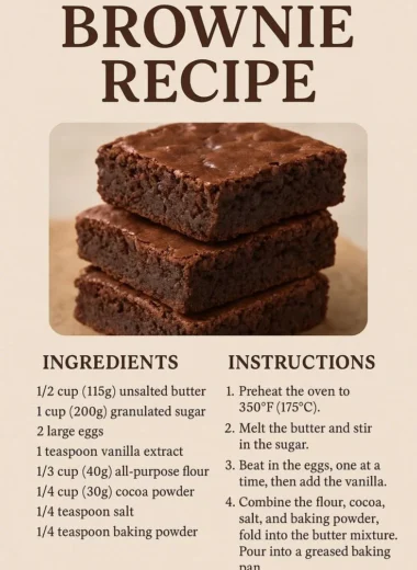 Decadent homemade brownies topped with chocolate chips on a wooden surface
